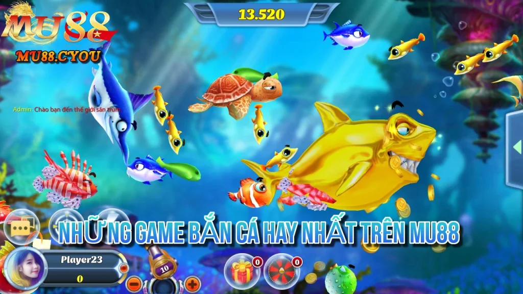 Những Game Bắn Cá Hay Nhất Trên Mu88